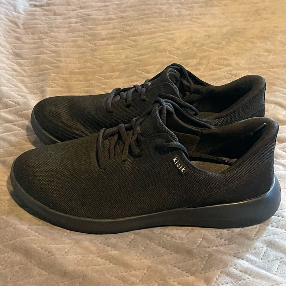 Kizik‎ shoes mens 12 wide NWOB black